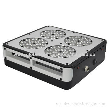 Apollo 132W LED grow lights,AC110-240V,2400lm,60pcs 3W LED,9500lux/1m,isolated driver,Aluminum,CE